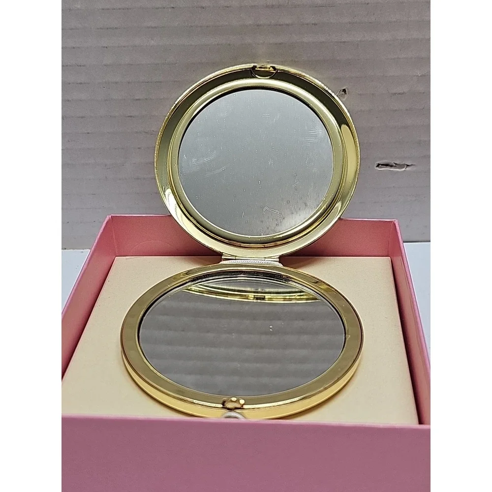 New In Box Monet Gold And Rhinestone 